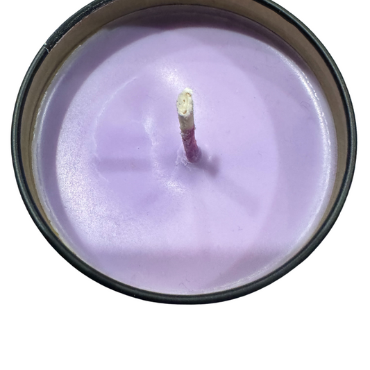 Neuroverse Candles: Handcrafted 4oz Lavender Bliss Neuro Candle by Neuroverse Candles in Tin Jar